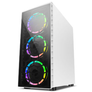 Fast Gaming PC Tower Only – Intel Core i3 8GB RAM 500GB HDD GT710 Windows 10 WHITE RAIDER